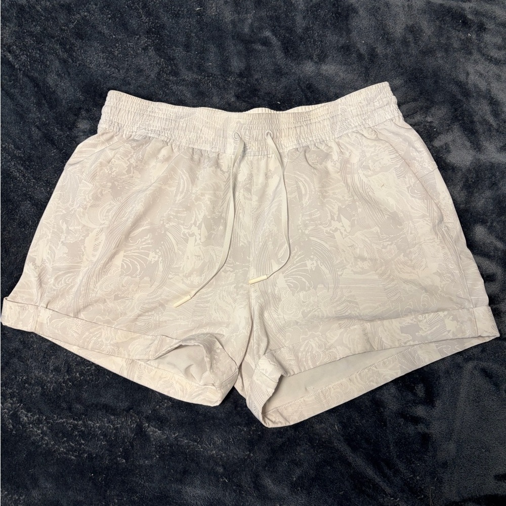 Lululemon White Shorts